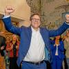 Verkündung der Ergebnisse der Stichwahl am Sonntag 18.05.25 im Ratssaal in Würzburg.